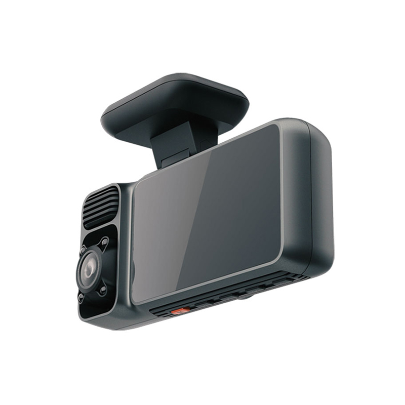 3-kanals Dash Cam for og bag indvendigt Indbygget 5GHz WiFi GPS